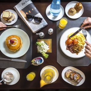 Breakfast available at InterContinental New York Barclay.