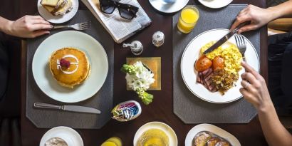 Breakfast available at InterContinental New York Barclay.