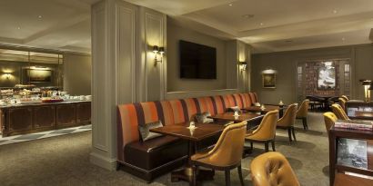 Dining room at InterContinental New York Barclay.