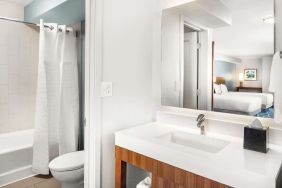 Day use room with shower and private bathroom at Hyatt Place Waikiki Beach.