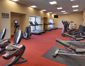 Fitness center at Hyatt Place Waikiki Beach.