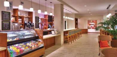 Convenience store and snack bar at Hyatt Place Waikiki Beach.