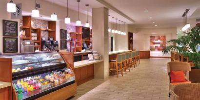 Convenience store and snack bar at Hyatt Place Waikiki Beach.