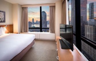 Day use room with city views at Millennium Downtown New York.