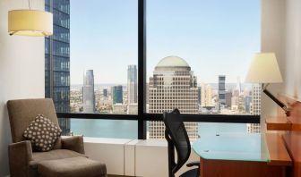 Day room equipped with business desk at Millennium Downtown New York.