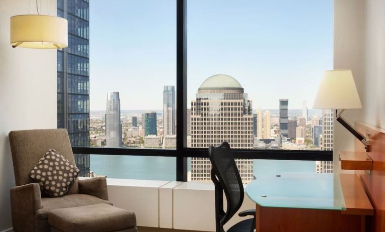 Day room equipped with business desk at Millennium Downtown New York.