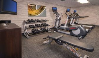 Fitness center available at Courtyard Dulles Airport Chantilly.