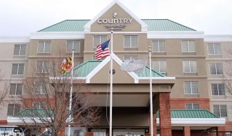 Hotel exterior at Country Inn & Suites By Radisson, BWI Airport.