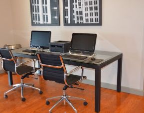 Business center at Country Inn & Suites By Radisson, BWI Airport.