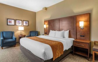 Romantic king room at Comfort Suites Baymeadows Near Butler Blvd.