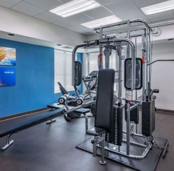 Fitness center at Comfort Suites Baymeadows Near Butler Blvd.