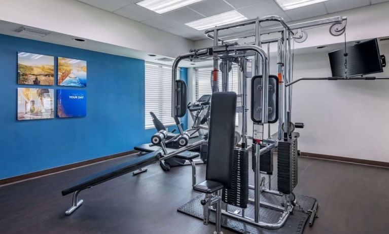 Fitness center at Comfort Suites Baymeadows Near Butler Blvd.