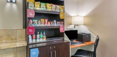 Business center and vending machine at Comfort Suites Baymeadows Near Butler Blvd.