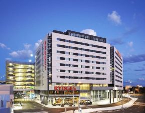 Hotel exterior at Rydges Sydney Airport Hotel.