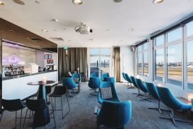 Hotel bar at Rydges Sydney Airport Hotel.