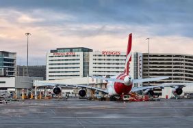 Hotel airport view at Rydges Sydney Airport Hotel.