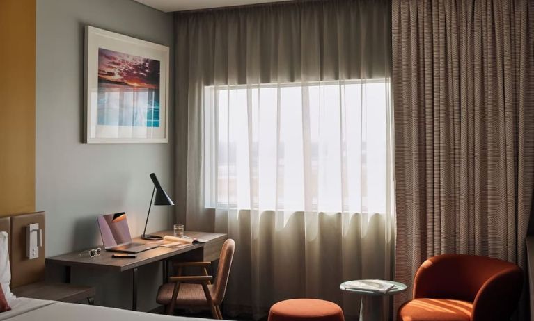 Day use room with work station at Rydges Sydney Airport Hotel.