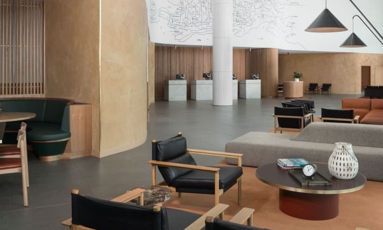 Lobby seating at Rydges Sydney Airport Hotel.