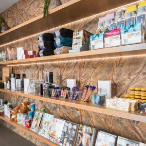 Snack bar and convenience store at Rydges Sydney Airport Hotel.