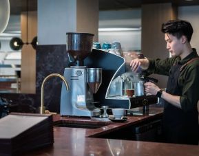 Coffee bar at Rydges Sydney Airport Hotel.