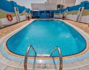 Outdoor pool at The Park Hotel.