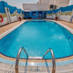 Outdoor pool at The Park Hotel.