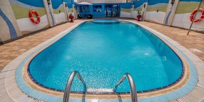 Outdoor pool at The Park Hotel.