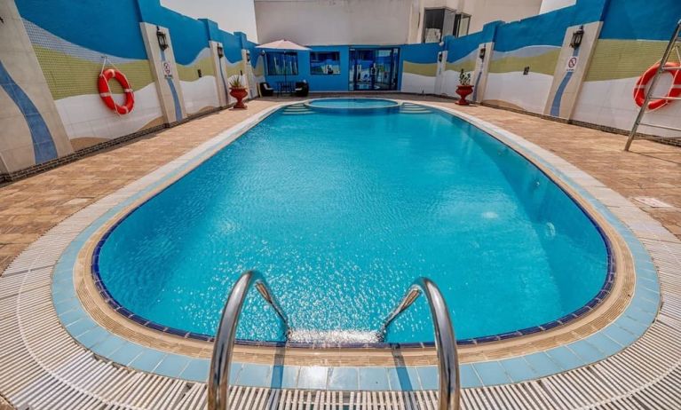 Outdoor pool at The Park Hotel.