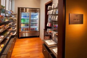 Vending machine and convenience store at Washington Dulles Marriott Suites.