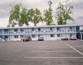 Parking available at Stardust Motel Redding.