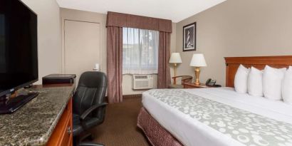 Day use room with TV at Days Inn By Wyndham St Augustine/Historic Downtown.