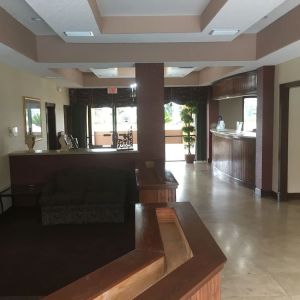 Lobby area at Days Inn By Wyndham St Augustine/Historic Downtown.