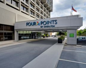 Hotel exterior at Four Points By Sheraton Boston-Newton.