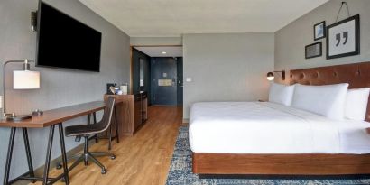 Spacious day use room at Four Points By Sheraton Boston-Newton. 