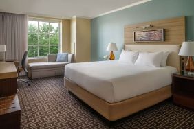 King room with natural light at Hyatt Regency Greenwich.