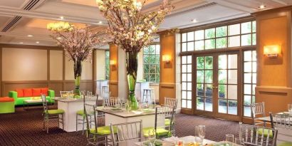 Dining room at Hyatt Regency Greenwich.