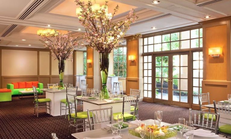 Dining room at Hyatt Regency Greenwich.