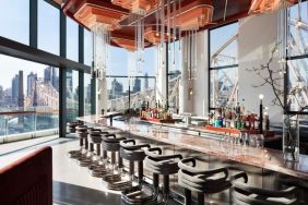 Hotel bar at Graduate By Hilton New York.