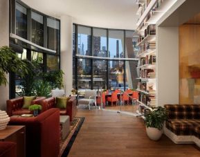 Coworking space at Graduate By Hilton New York.