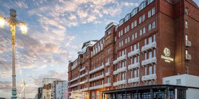 Hotel exterior at DoubleTree By Hilton Brighton Metropole.