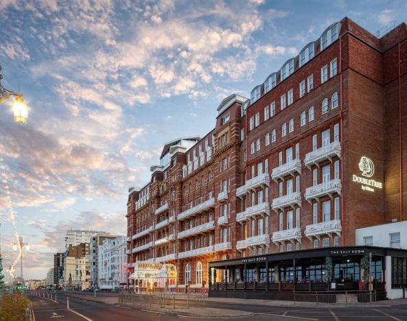 Hotel exterior at DoubleTree By Hilton Brighton Metropole.