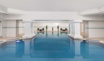 Relaxing indoor pool at DoubleTree By Hilton Brighton Metropole.