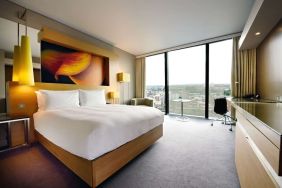 Day room with natural light at Hilton Manchester Deansgate.