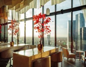 Dining hall at Hilton Manchester Deansgate.