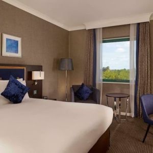 Day use room with natural light at DoubleTree By Hilton Woking.