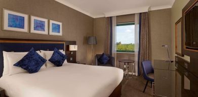 Day use room with natural light at DoubleTree By Hilton Woking.