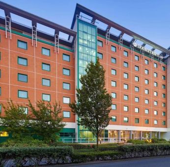 Hotel exterior at DoubleTree By Hilton Woking.