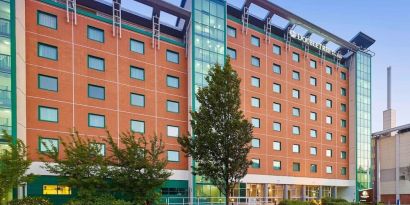 Hotel exterior at DoubleTree By Hilton Woking.