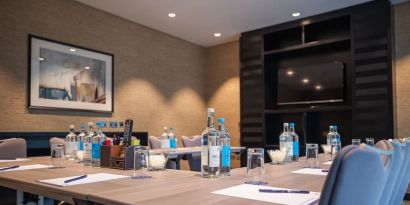 Board room at DoubleTree By Hilton Woking.