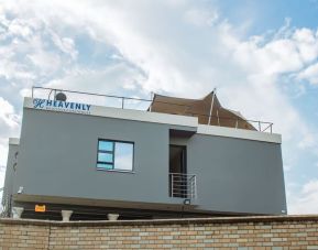 Rooftop terrace at Heavenly Boutique Guesthouse.